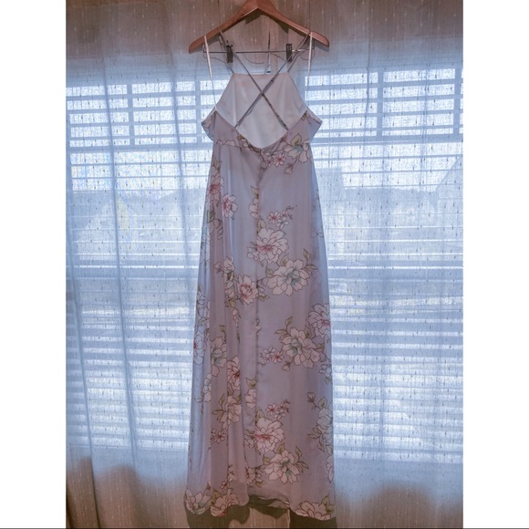 Lulus Beautiful special occasion maxi floral dress - Picture 2 of 4